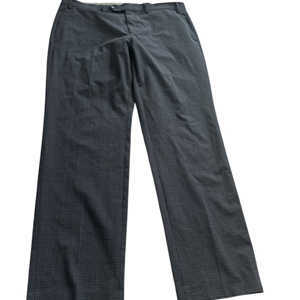 Michael Kors Men Blue Flat Front Casual Chino Pants Size 38 x 32